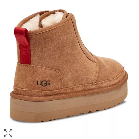 Last one!! UGG Womens neumel platform zip booties - Picture 3 of 6